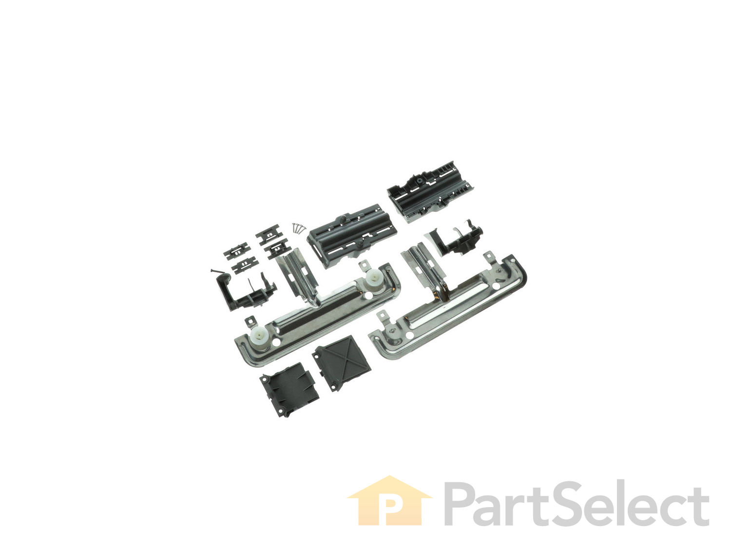 Whirlpool W10712395 Dishrack Adjuster Kit