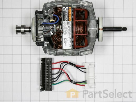 11699355-1-M-GE-WE17X22217-Drive Motor and Pulley