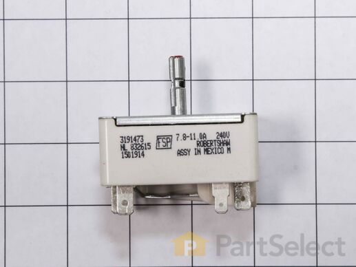 11740909-1-M-Whirlpool-WP3191473-Surface Burner Switch - 8 Inch
