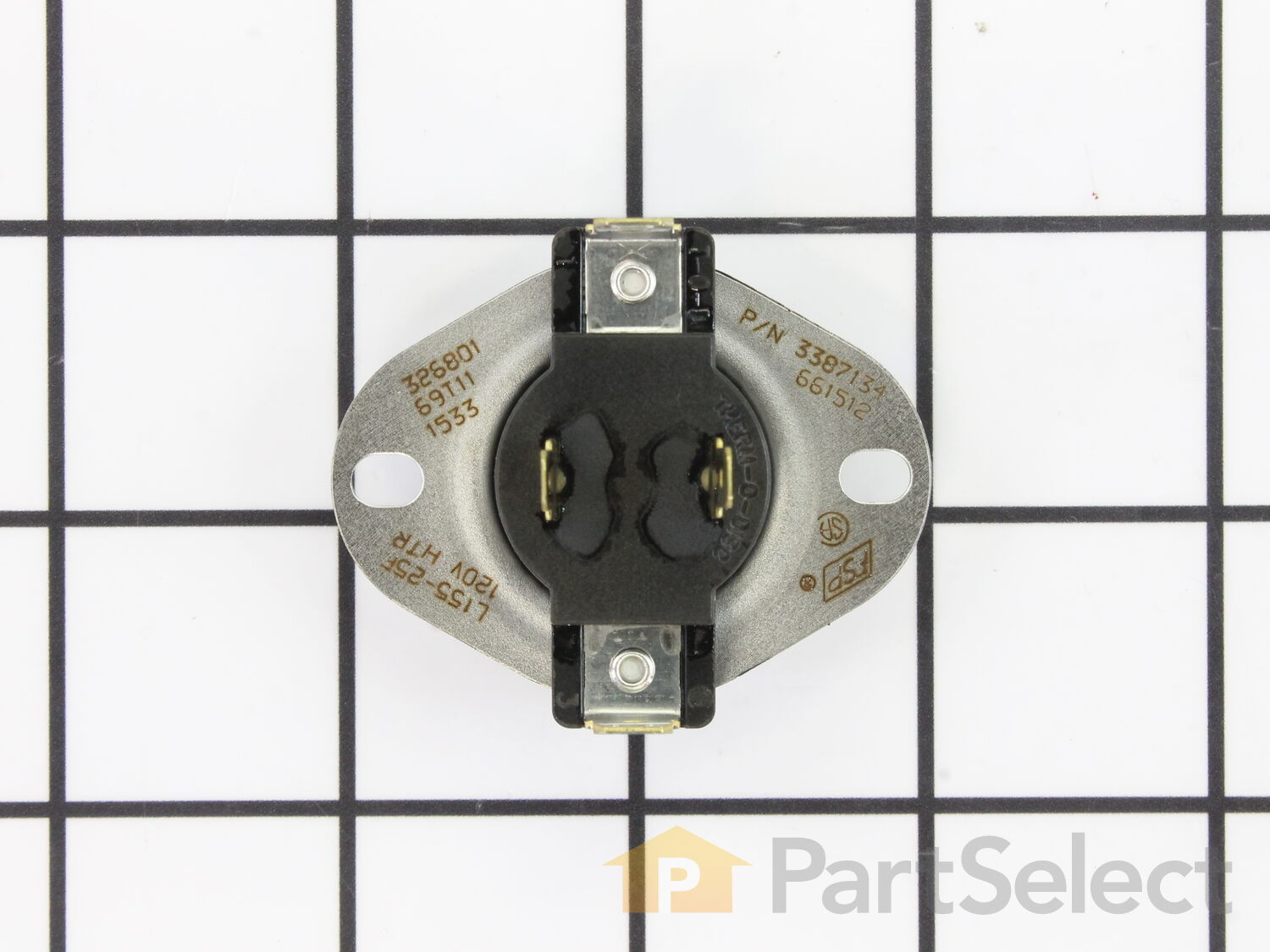 PS117414 AP6008270 3387134 Sèche-linge Cycle Thermostat pour Whirlpool WP3387134 
