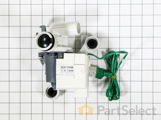 12592631-1-M-Samsung-DC97-19289F-Washer Drain Pump Assembly