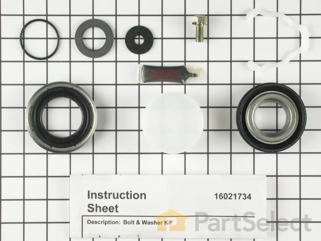 Seal and Washer Kit 12002022 New Bearing Maytag Neptune Washer Front Loader 2