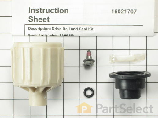 2174335-2-M-Whirlpool-R9900189-Drive Bell and Seal Kit