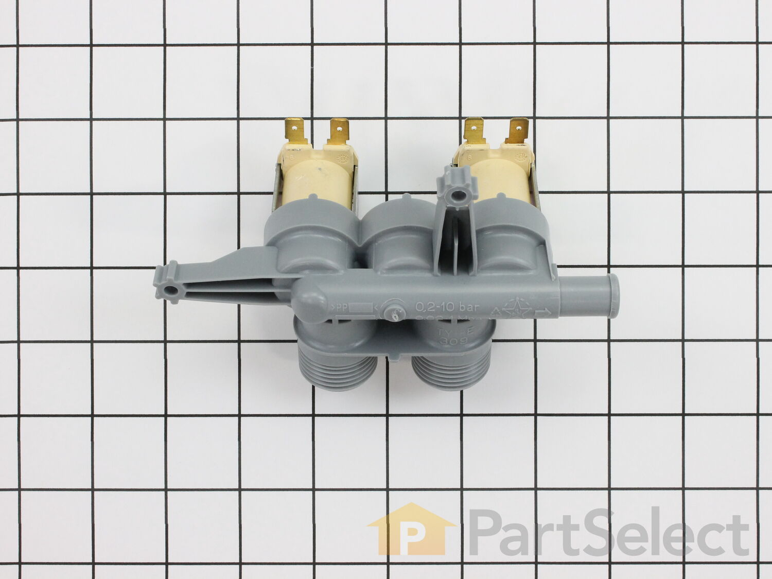 Water Inlet Valve for GE General Electric Washing Machine Washer WH13X10037 