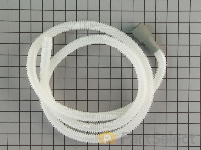 80 inches AMI PARTS 8269144A Dishwasher Drain Hose Extension approximately 6 1/2 ft in length replacement for kitchenaid Whirlpool Kenmore Dishwasher--Replaces 1489097 AP4399659 EAP2358130 PS2358130 