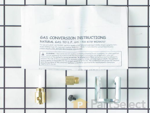 267591-1-M-GE-WE25X217          -Natural Gas to Liquid Propane Conversion Kit