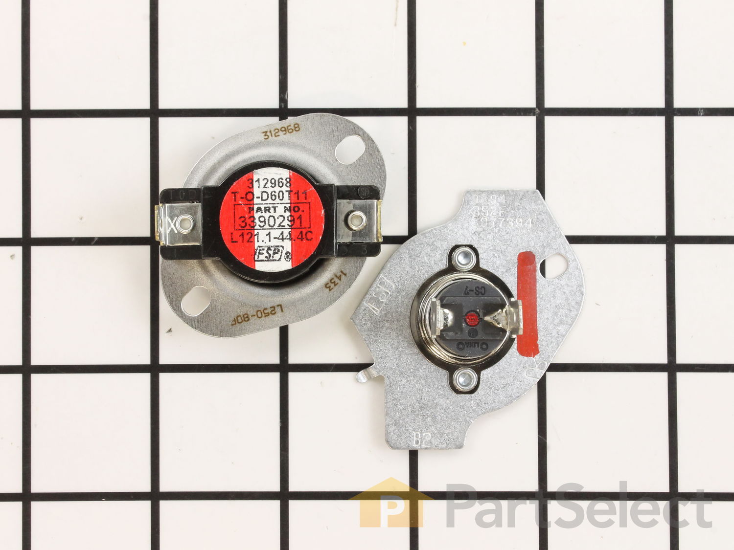 Details about   279769 Fuse Cut Off Dryer Thermostat Kit Accessories for Whirlpool for Kenmore 
