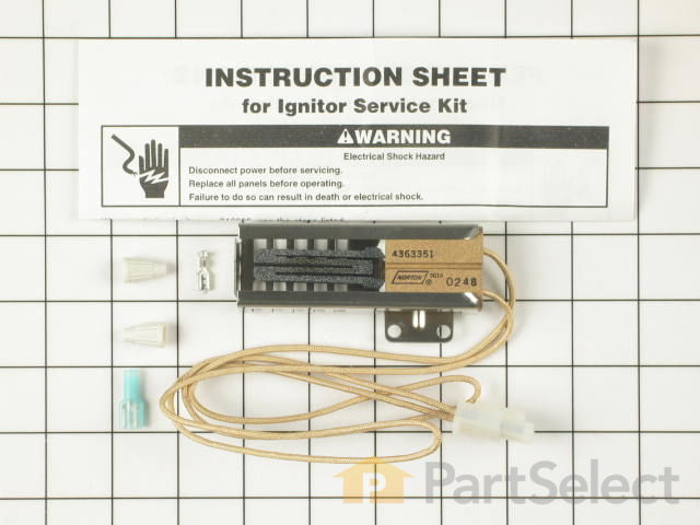 Oven IGNITOR Gas Igniter for Whirlpool 814269 for sale online