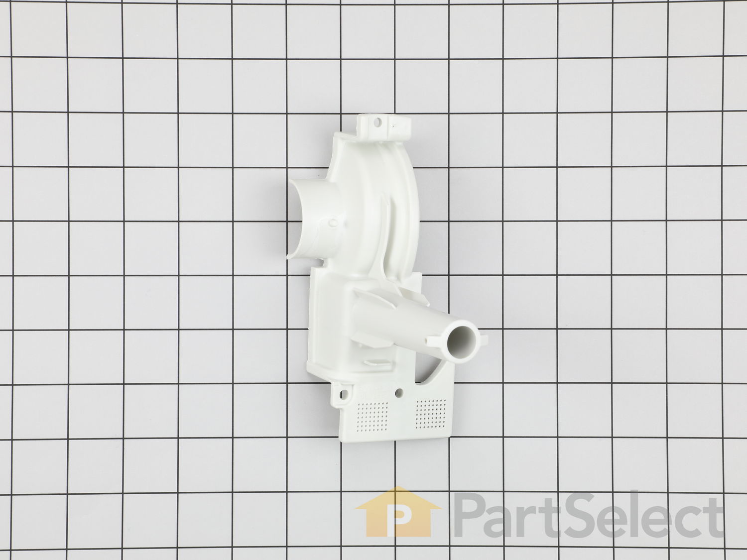 OEM Frigidaire 807145201 Dishwasher Spray Arm Support and Pump Cover 