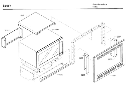 Part Location Diagram of 00650448 Bosch DUCT