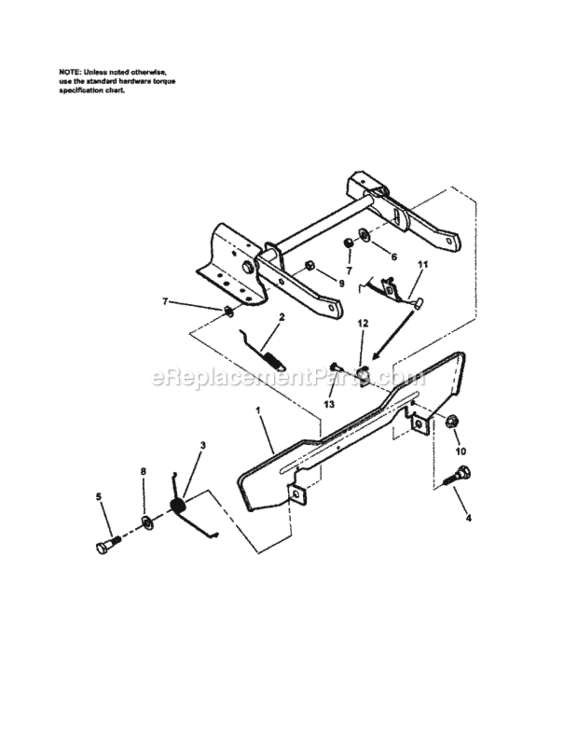 Part Location Diagram of 7073267YP Craftsman Pedal