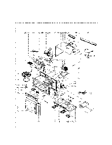 Total assembly Diagram and Parts List for  Daewoo Microwave