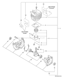 Page C Diagram and Parts List for 05001001- 05999999 Echo Trimmer