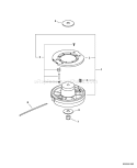 Page N Diagram and Parts List for 06001645 - 06001842 Echo Trimmer