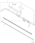Page K Diagram and Parts List for 10001001 - 10002729 Echo Trimmer