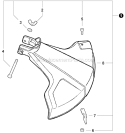 Page C Diagram and Parts List for S09812001001-S09812999999 Echo Trimmer