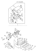 Page D Diagram and Parts List for After S/N 001001 Echo Leaf Blower / Vacuum