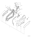 Page F Diagram and Parts List for P05711001001 - P05711999999 Echo Leaf Blower / Vacuum