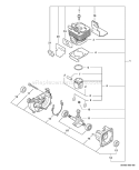 Page C Diagram and Parts List for 09001001-09999999 Echo Leaf Blower / Vacuum
