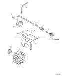 Page I Diagram and Parts List for 09001001-09999999 Echo Leaf Blower / Vacuum