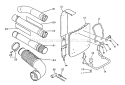 Page A Diagram and Parts List for 0034075 and Below Echo Leaf Blower / Vacuum