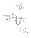 Page J Diagram and Parts List for P09512001001-P09512999999 Echo Leaf Blower / Vacuum