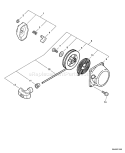 Page N Diagram and Parts List for P09512001001-P09512999999 Echo Leaf Blower / Vacuum
