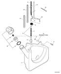 Page G Diagram and Parts List for P09512001001-P09512999999 Echo Leaf Blower / Vacuum