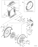 Page L Diagram and Parts List for 05001001-05999999 Echo Leaf Blower / Vacuum