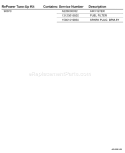 Page M Diagram and Parts List for P09512001001-P09512999999 Echo Leaf Blower / Vacuum