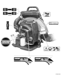 Page J Diagram and Parts List for 05001001 - 05005985 Echo Leaf Blower / Vacuum