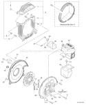 Page K Diagram and Parts List for 05001001 - 05005985 Echo Leaf Blower / Vacuum