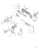 Page M Diagram and Parts List for 06007342 - 06999999 Echo Leaf Blower / Vacuum