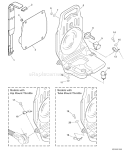 Page A Diagram and Parts List for 05001001 - 05005985 Echo Leaf Blower / Vacuum
