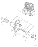 Page H Diagram and Parts List for S68311001001-S68311999999 Echo Edger