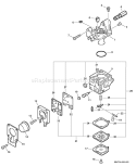 Page A Diagram and Parts List for S68311001001-S68311999999 Echo Edger
