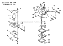 Page A Diagram and Parts List for After S/N 040061 Echo Edger