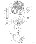 Page G Diagram and Parts List for 07001001-07999999 Echo Edger