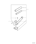 Page N Diagram and Parts List for 02001001-02999999 Echo Edger