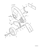 Page C Diagram and Parts List for 02001001-02999999 Echo Edger