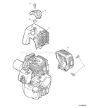 Page C Diagram and Parts List for 07001001-07999999 Echo Edger