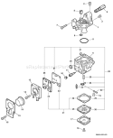 Page A Diagram and Parts List for 1612001001-S71612999999 Echo Edger