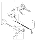 Page M Diagram and Parts List for  Echo Hedge Trimmer