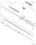 Page P Diagram and Parts List for 10001001 - 10999999 Echo Trimmer