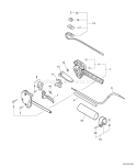 Page B Diagram and Parts List for 06001001 - 06001203 Echo Trimmer
