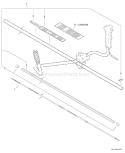 Page L Diagram and Parts List for 05001001 - 05003972 Echo Trimmer
