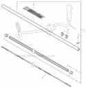 Page J Diagram and Parts List for  Echo Trimmer