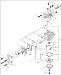Page I Diagram and Parts List for  Echo Trimmer