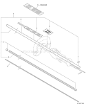 Page L Diagram and Parts List for S66511001001 - S66511999999 Echo Trimmer