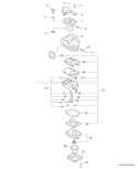 Page A Diagram and Parts List for S66511001001 - S66511999999 Echo Trimmer